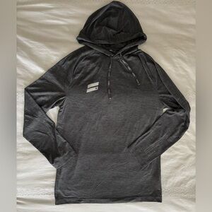 HURLEY Exist Long Sleeve Pullover Hooded Tee Shirt Size Medium